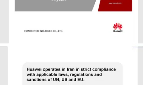Mỹ chính thức công bố tài liệu mật buộc tội giám đốc tài chính Huawei