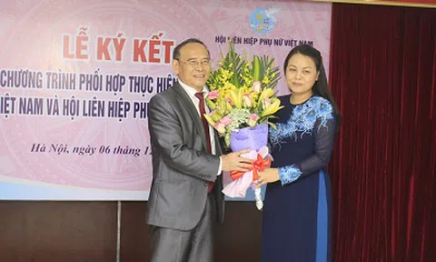 TW Hội Luật gia và Hội Liên hiệp Phụ nữ Việt Nam ký kết chương trình phối hợp công tác