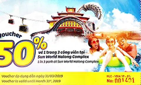 Bay thẳng đến Vân Đồn, hành khách được miễn phí tham quan nhiều thắng cảnh Quảng Ninh