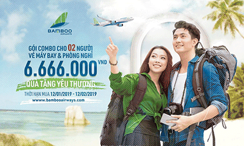 Bamboo Airways cất cánh từ 16/1: Giá vé thấp nhất từ 149.000 VND, hàng loạt gói combo hấp dẫn