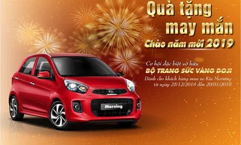 Chương trình ưu đãi chào Xuân - đón lộc cùng KIA