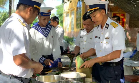 Sắc Xuân đã ngập tràn trên khắp các điểm đảo ở Trường Sa