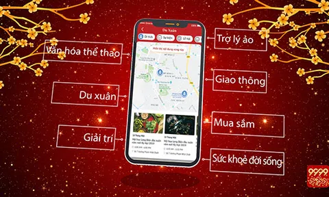 App miễn phí “9999 Tết”: Một ứng dụng triệu niềm vui