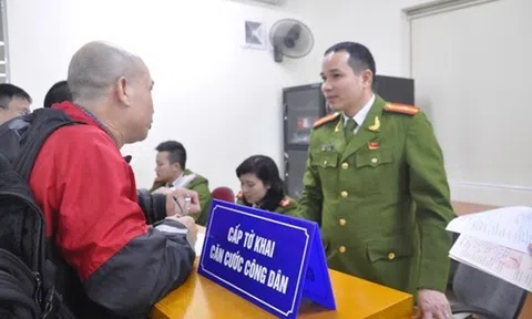 Bộ Công an ký hợp nhất Thông tư quy định về mẫu thẻ Căn cước công dân