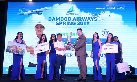 Vượt qua gần 1500 đối thủ, golfer Trần Lưu Sơn đăng quang vô địch