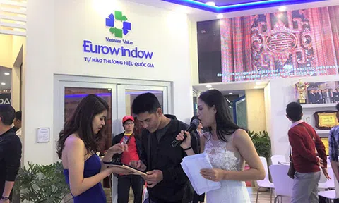 Sản phẩm cửa Eurowindow “hút khách” tại Triển lãm Vietbuild Hà Nội 2019