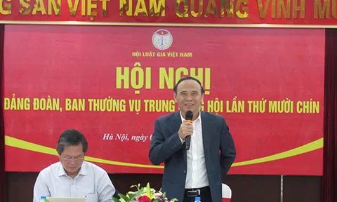 Đại hội Đại biểu toàn quốc Hội Luật gia VN lần thứ XIII sẽ được tổ chức vào trung tuần tháng 9