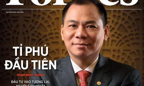 Tỷ phú Phạm Nhật Vượng tăng 260 bậc, giàu hơn cả Tổng thống Donald Trump