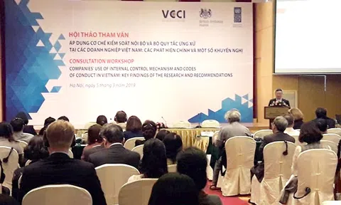 Áp dụng cơ chế kiểm soát nội bộ và bộ quy tắc ứng xử tại các doanh nghiệp Việt Nam