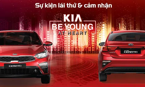 Khởi động chuỗi sự kiện lái thử xe Kia - Be young at heart