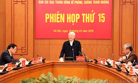 Xuất bản cuốn sách 'Quyết tâm ngăn chặn và đẩy lùi tham nhũng' của Tổng Bí thư, Chủ tịch nước
