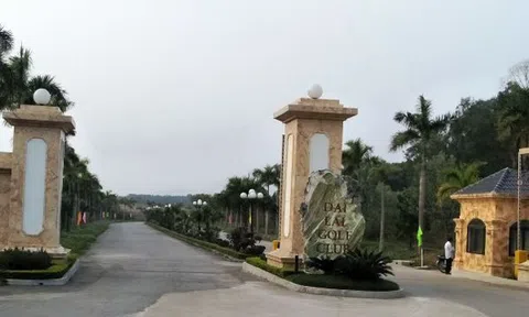 Công an tỉnh Vĩnh Phúc vào cuộc điều tra Công ty CP sân gôn Đại Lải trốn thuế