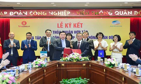 Vingroup và Viettel ký thỏa thuận hợp tác