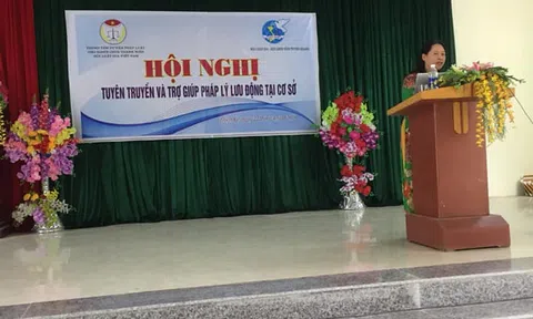 Tuyên truyền pháp luật và trợ giúp pháp lý cho phụ nữ và trẻ em gái