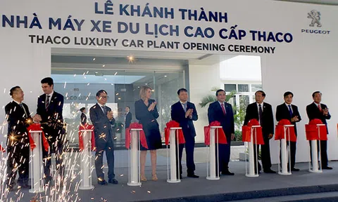 Thaco - Trường Hải khánh thành Nhà máy sản xuất xe du lịch cao cấp