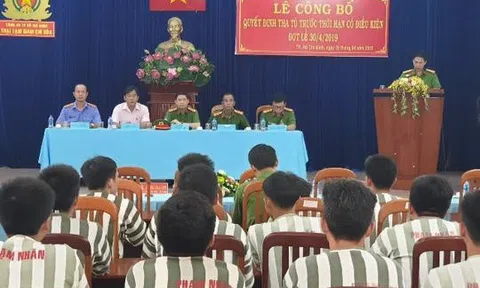 90 phạm nhân ở TP.HCM được giảm án tù dịp lễ 30/4