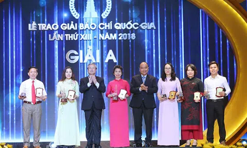 Lễ trao Giải Báo chí Quốc gia 2018