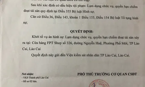 Lào Cai:  Doanh nghiệp lớn kêu cứu vì cơ quan tố tụng “né” trách nhiệm xử lý tội phạm