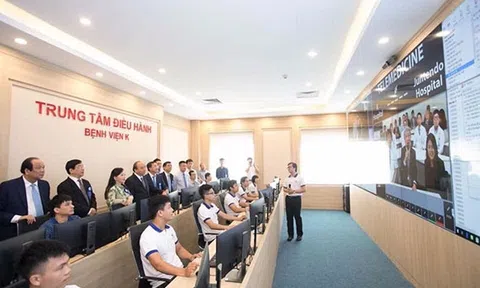 Bệnh viện K đưa Trung tâm điều hành thông minh vào hoạt động