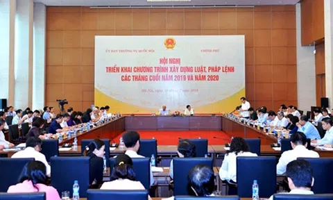 Tập trung nguồn lực thực hiện hiệu quả chương trình xây dựng luật, pháp lệnh