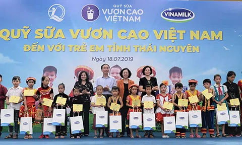 Quỹ sữa Vươn Cao Việt Nam: Nỗ lực vì sứ mệnh: “Để mọi trẻ em đều được uống sữa mỗi ngày”