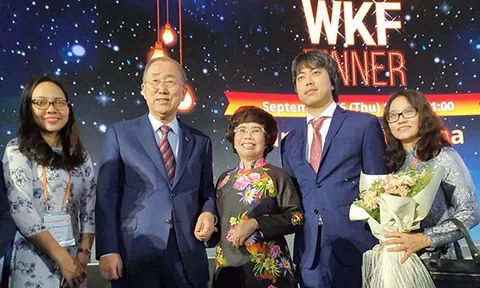 Nữ doanh nhân Việt được tôn vinh đặc biệt tại diễn đàn trí thức thế giới 2019