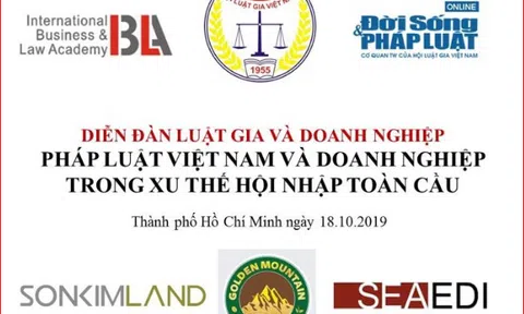 Viện Khoa Học Pháp Lý & KD Quốc Tế tổ chức Hội thảo Pháp luật Việt Nam và Doanh nghiệp trong xu thế hội nhập toàn cầu