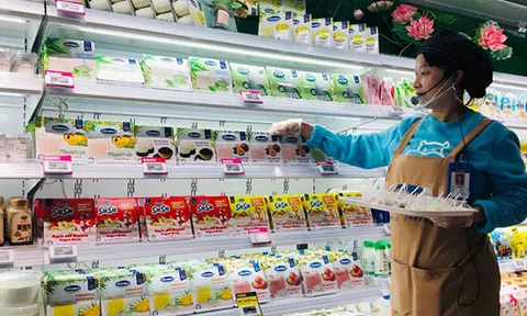 Sữa chua Vinamilk đã có mặt tại siêu thị thông minh Hema của Alibaba tại Trung Quốc