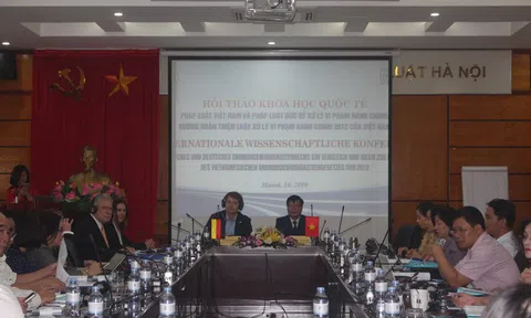 Hội thảo khoa học về hoàn thiện Luật xử lý Vi phạm hành chính 2012 ở Việt Nam