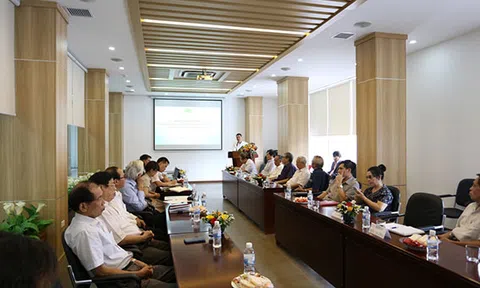Đón tiếp đoàn Cục Khoa học Công nghệ và Đào tạo - Bộ Y tế đến thăm và làm việc tại Trường ĐH Kinh doanh và Công nghệ Hà Nội