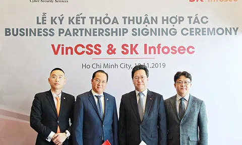 VINCSS ký thoả thuận hợp tác an ninh mạng với SK INFOSEC