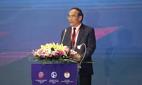 Chủ tịch hội Luật gia Việt Nam: Vai trò và tiếng nói của giới luật gia ngày càng quan trọng trong việc bảo vệ hòa bình, ổn định và phát triển ở Biển Đông
