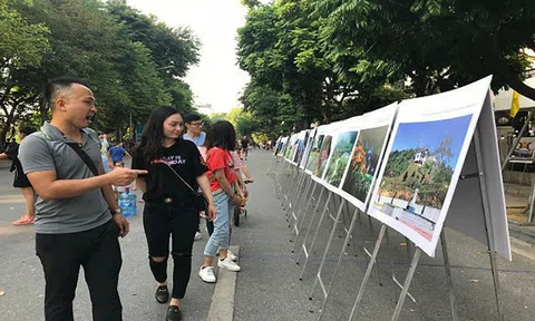 Cùng Tổng Công  ty Điện lực miền Bắc trải nghiệm các hoạt động triển lãm ảnh