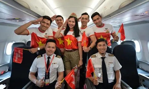 Vietjet tặng 1 năm bay miễn phí khắp châu Á cho đội bóng đá nam cùng gia đình ngay sau phần thưởng cho đội nữ vô địch SEA Games