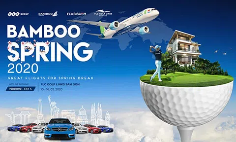 “Bamboo – Chuyến bay mùa xuân”: Giải đấu hấp dẫn cho cộng đồng golfer dịp đầu năm mới