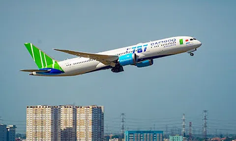 Bamboo Airways cung ứng 15% tải hàng không nội địa dịp Tết, nắm 12,3% thị phần trong tháng 12/2019