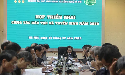 Hội nghị triển khai công tác đào tạo và tuyển sinh năm 2020