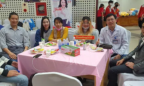 Đoàn thanh niên cơ quan T.Ư Hội Luật gia Việt Nam tham gia hiến máu tình nguyện hưởng ứng “Lễ hội Xuân hồng” 2020