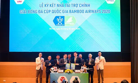 Bamboo Airways là nhà tài trợ chính Giải Cúp Quốc gia Bamboo Airways 2020 năm thứ hai liên tiếp
