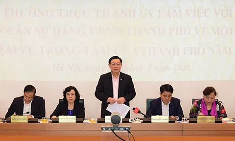 Hà Nội cần phát triển kinh tế ‘đi đôi’ với phòng, chống dịch COVID-19