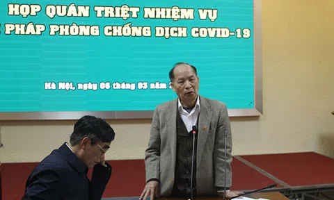 Họp quán triệt nhiệm vụ giải pháp phòng chống dịch COVID - 19