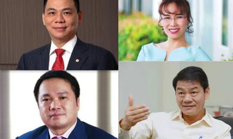 Công bố top siêu giàu thế giới: Việt Nam có 4 tỷ phú USD