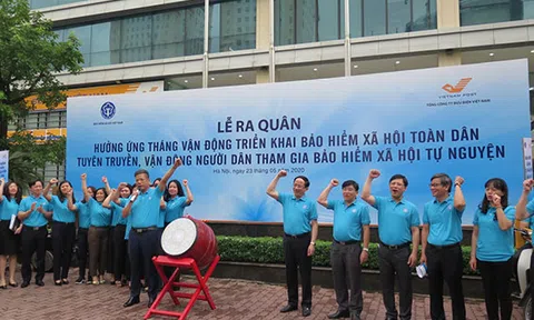 Bảo hiểm xã hội Việt Nam phối hợp với VNPT: Ra quân “Hưởng ứng Tháng vận động triển khai BHXH toàn dân- Tuyên truyền, vận động người dân tham gia BHXH tự nguyện”