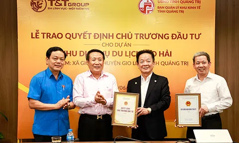 Tập đoàn T&T Group đầu tư 1.650 tỷ đồng xây dựng khu dịch vụ - du lịch tại Quảng Trị
