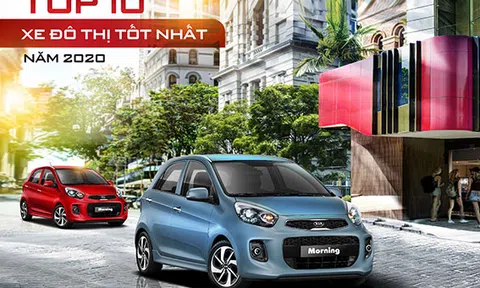 Kia Morning top 10 xe đô thị tốt nhất năm 2020