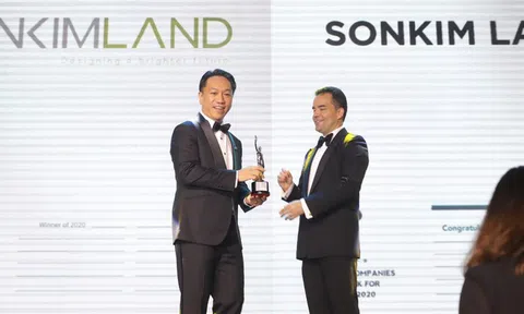 SonKim Land vinh dự nhận Giải thưởng “Môi trường làm việc tốt nhất Châu Á 2020” tại VN
