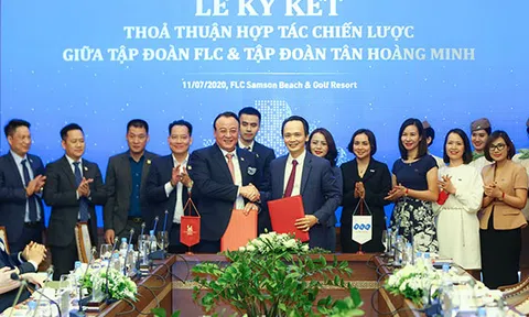 Tập đoàn FLC và Tân Hoàng Minh ký kết hợp tác chiến lược