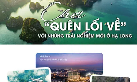 Chơi “quên lối về” với vô vàn trải nghiệm mới ở Hạ Long