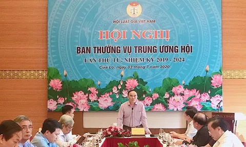 Ban Thường vụ Trung ương Hội Luật gia Việt Nam họp Hội nghị lần thứ tư