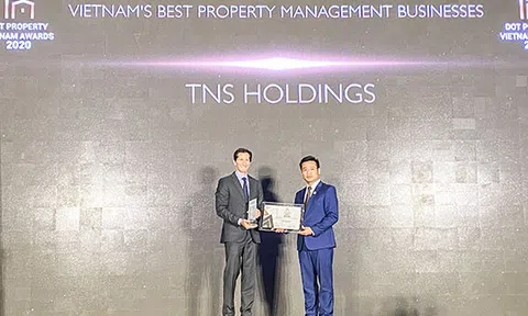 TNS Holdings nhận giải thưởng đơn vị quản lý dịch vụ BĐS tốt nhất Việt Nam